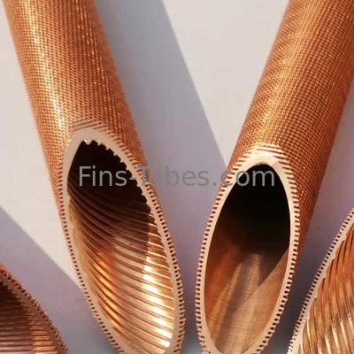 Beli DELLOK Inner Grooved Copper Tube Low Fin Tube Untuk Penukar Panas Dan Pendingin Udara online manufacture