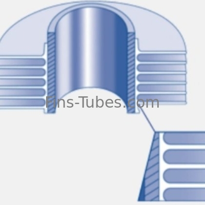 Beli Dellok Tembaga Diekstrusi Tabung Fined Untuk Air Fin Cooler online manufacture