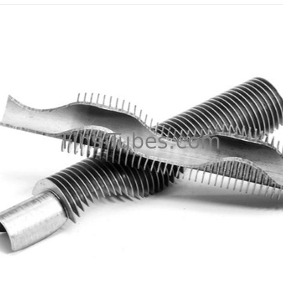 Beli DELLOK Tabung Fin Helical Condenser yang diekstrusi dari baja karbon online manufacture