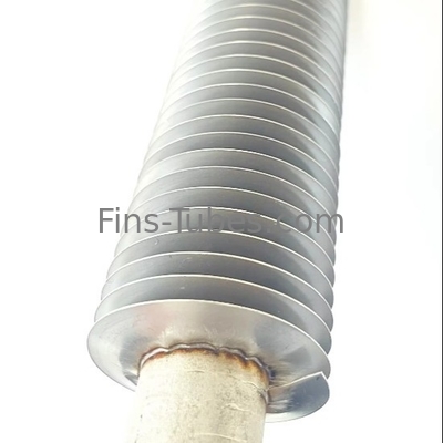 Beli DELLOK Tube Fin Baja Karbon Cat Hitam dengan 16-40 Fin Las 1,2-2,77mm Extruded Serrated Fin online manufacture