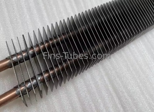 Beli Aluminium Low Fin Tubes dengan Enhanced Heat Transfer Smooth Fin Edge Anodized Coating online manufacture