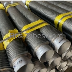 Beli DELLOK High Frequency Weld HFW Solid Fin Tube Disesuaikan untuk Efisiensi Transfer Panas Tinggi online manufacture