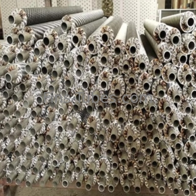 Beli Tabung bulat berbulu longitudinal tahan korosi dengan ujung berujung online manufacture