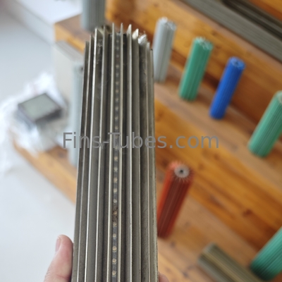 Beli DELLOK Efisiensi Steel Fin Tube dengan 12FPI Min. Pin Tinggi 10mm Aluminium Tubing online manufacture
