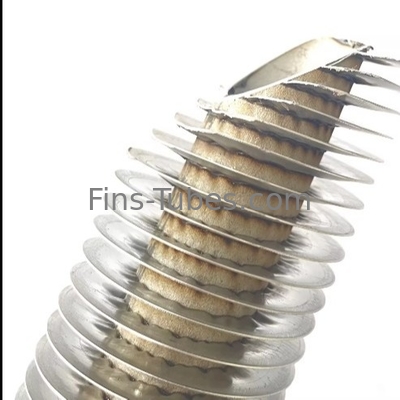 Beli DELLOK Serbuk Lapisan Extruded Fin Tube Untuk Tube Bare Od 8-51mm Disesuaikan online manufacture