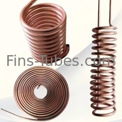 Beli DELLOK Yonghui Spiral Koil Tembaga Untuk Pendingin Uap Disesuaikan Untuk Pesan online manufacture