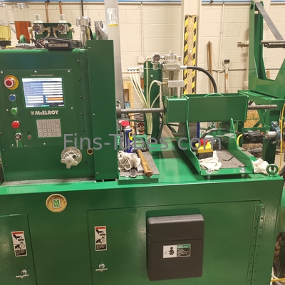 Beli DELLOK Stainless Steel G Tipe Welding 3.1 Cert Tube Finning Machine online manufacture
