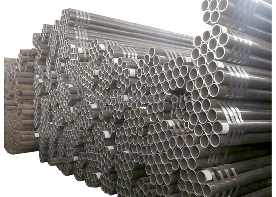 Beli DELLOK Black Painting Seamless Carbon Steel Pipe Sch40 / Sch80 / Sch160 Astm A106 online manufacture
