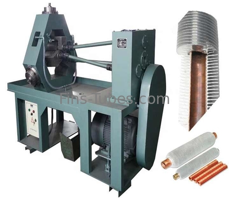 DELLOK Mesin tabung sirip ekstrusi untuk penukar panas &amp; pendingin menggunakan tabung sirip tinggi bimetal