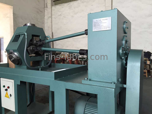 DELLOK Mesin tabung sirip ekstrusi untuk penukar panas &amp; pendingin menggunakan tabung sirip tinggi bimetal