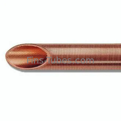 DELLOK Inner Groove/Inner/Internal Aluminium Low Fin Tube,Tub dengan Fin Low