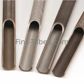 DELLOK Inner Groove/Inner/Internal Aluminium Low Fin Tube,Tub dengan Fin Low