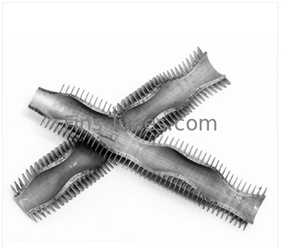 DELLOK Extrusion Aluminium Fin Tube transfer panas
