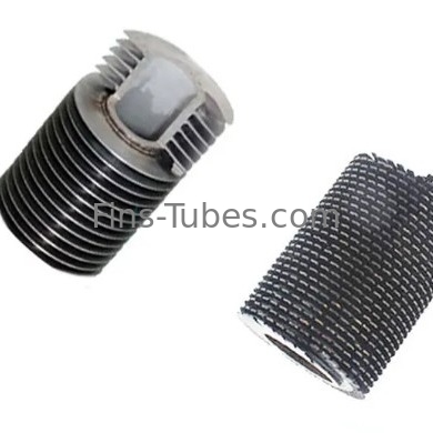 DELLOK Hot Sale Spiral Fin Tube, Serrated Fin Tube Pipe, Serrated Fined Tube