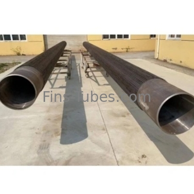 DELLOK Power Indudtry Las Longitudinal Fined Tabung