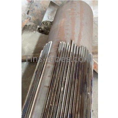 DELLOK ASTM A106 Stainless Steel Longitudinal Fined Tube