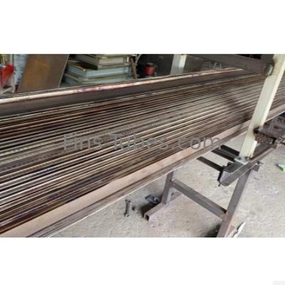 DELLOK Baja Karbon Tersalding Baja Rinsless Longitudinal Fin Tube