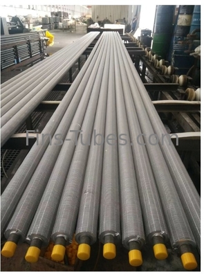 DELLOK Stainless Steel L Fined Tube Untuk AC / Panas Exchanger