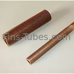 DELLOK Aluminium Fin Tube untuk Sistem HVAC Hingga 300°F / Panjang 1-22m atau Sesuai Permintaan