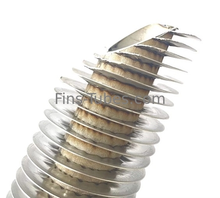 DELLOK Tembok 0,96mm Aluminium Fin Tube dengan Tube 4mm-15mm