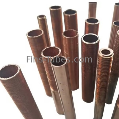 DELLOK Efisiensi Penukar Panas Tubing Fin dengan Kotak Dukungan Tabung 90° Siku 12-24 Fin