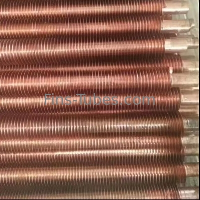 DELLOK Resistensi Korosi Aluminium Fin Tube untuk Penukar Panas 12-24 Fins Tube Support Accessories