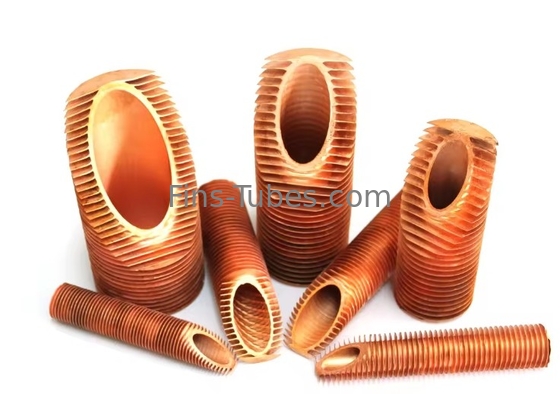 DELLOK Resistensi Korosi Aluminium Fin Tube Panjang yang dapat disesuaikan Dinding tabung Tidak ada batas
