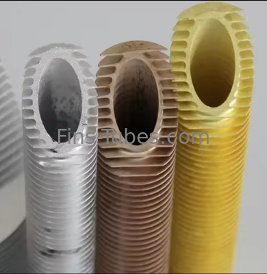DELLOK Ekstrusi Stainless Steel Fin Tube dengan Perlindungan Permukaan Dip Minyak 3-8 Ton bobot