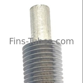 DELLOK 4mm-15mm Ketebalan tabung Mesin tabung sirip yang diekstrusi dengan lapisan hitam atau perlindungan varnis