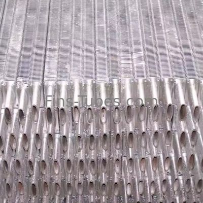 DELLOK Tekanan Tembaga Tertanam Finn Tube Alu/Tembaga Fins 1.0-4.0MPa Tekanan nominal -40.C Untuk 400.C Suhu 16-63mm