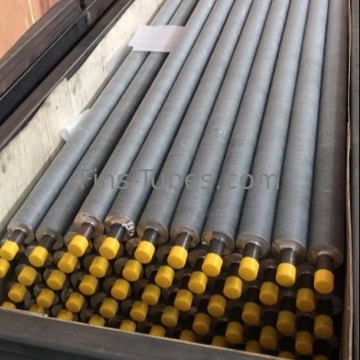 DELLOK Karbon Steel tahan korosi L Fenned Tube dengan tinggi sirip 1 inci Sertifikasi ASME / ISO