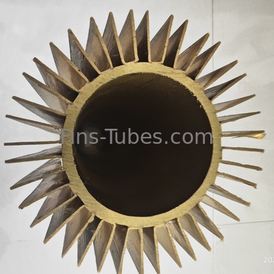 DELLOK ASTM A106 Stainless Steel Longitudinal Fined Tube