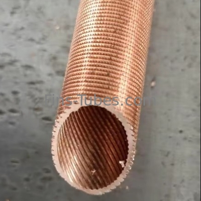 DELLOK 1 Inch Longitudinal Fined Threaded Tube 400°C Temper Rating Standar ASTM/DIN/GB