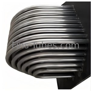 1D-10D Radius Lipat Penukar Panas Stainless Steel U-tube Untuk pendinginan penguapan