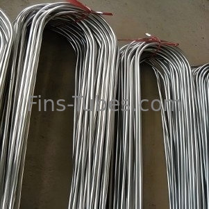 1D-10D Radius Lipat Penukar Panas Stainless Steel U-tube Untuk pendinginan penguapan