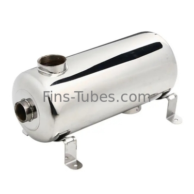 Tubing Stainless Steel Shell Pool Heat Exchanger Tubular Exchanger Polished Air Heat Exchanger