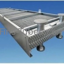 Lapisan epoxy Air Fin Cooler Dirancang Dengan Beberapa Baris Tabung Fined