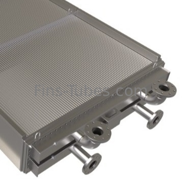 Pin Tube Bundle Dipaksa Draft Air Dingin Pertukang Panas Dengan API Dan ASME Kode Pabrik Sebagai Pendingin Dan Kondensor