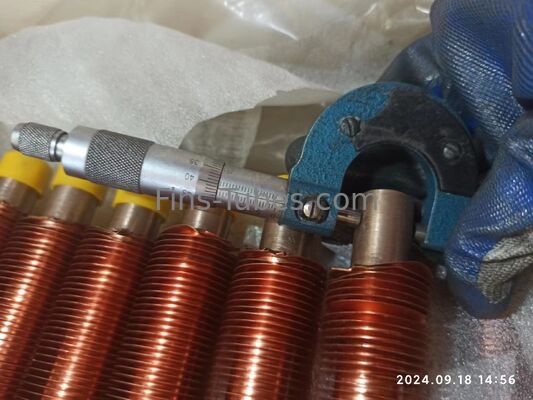 DELLOK YONGHUI tabung Od 19mm Min Extruded Fin tabung Mesin yang disediakan