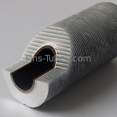 DELLOK Cold Draw Heat Exchanger A179 Karbon Steel Fin Tube Tanpa jahitan
