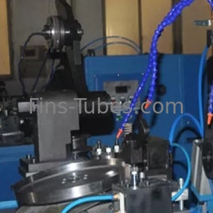 DELLOK Helicoidal Groove Cooling Brass Brone 380V Tube Finning Machine
