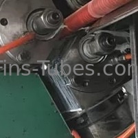 DELLOK Baja Karbon Diekstrusi 415V 10FPI Tube Finning Machine