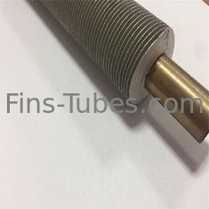 DELLOK Air Cooler Free Middle Ends 6063 Aluminium Fin Tube yang Diekstrusi