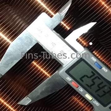 DELLOK Tipe L Tekanan Terbungkus Tembaga EN10204 Square Fin Tube