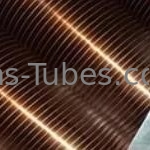 DELLOK Tipe L Tekanan Terbungkus Tembaga EN10204 Square Fin Tube