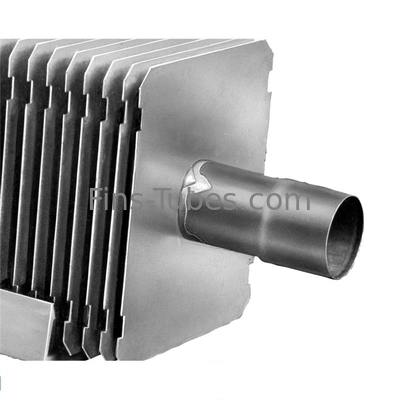 DELLOK Panas Penukar Panas Panjang 18000mm TP409 Stainless Steel Square Pipe
