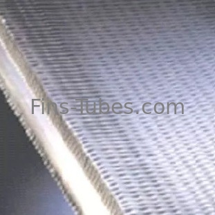 DELLOK Single Row Flat EN10204 Stainless Steel Fin Tube Welding 25mm