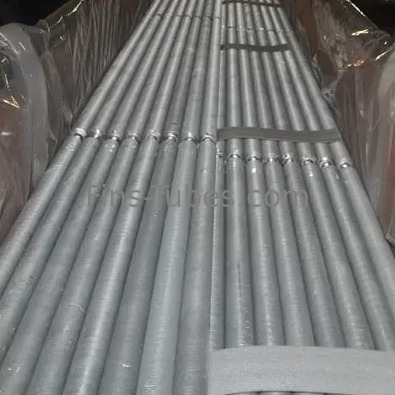 DELLOK Kerangka baja bergerigi Tipe G H14 Tinggi 16mm Aluminium Fin Tubes