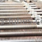 DELLOK Kerangka baja bergerigi Tipe G H14 Tinggi 16mm Aluminium Fin Tubes
