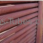 DELLOK Penukar Panas 12 FPI 2,1mm Fluted OD 50,8mm Tubu Fin Tertanam